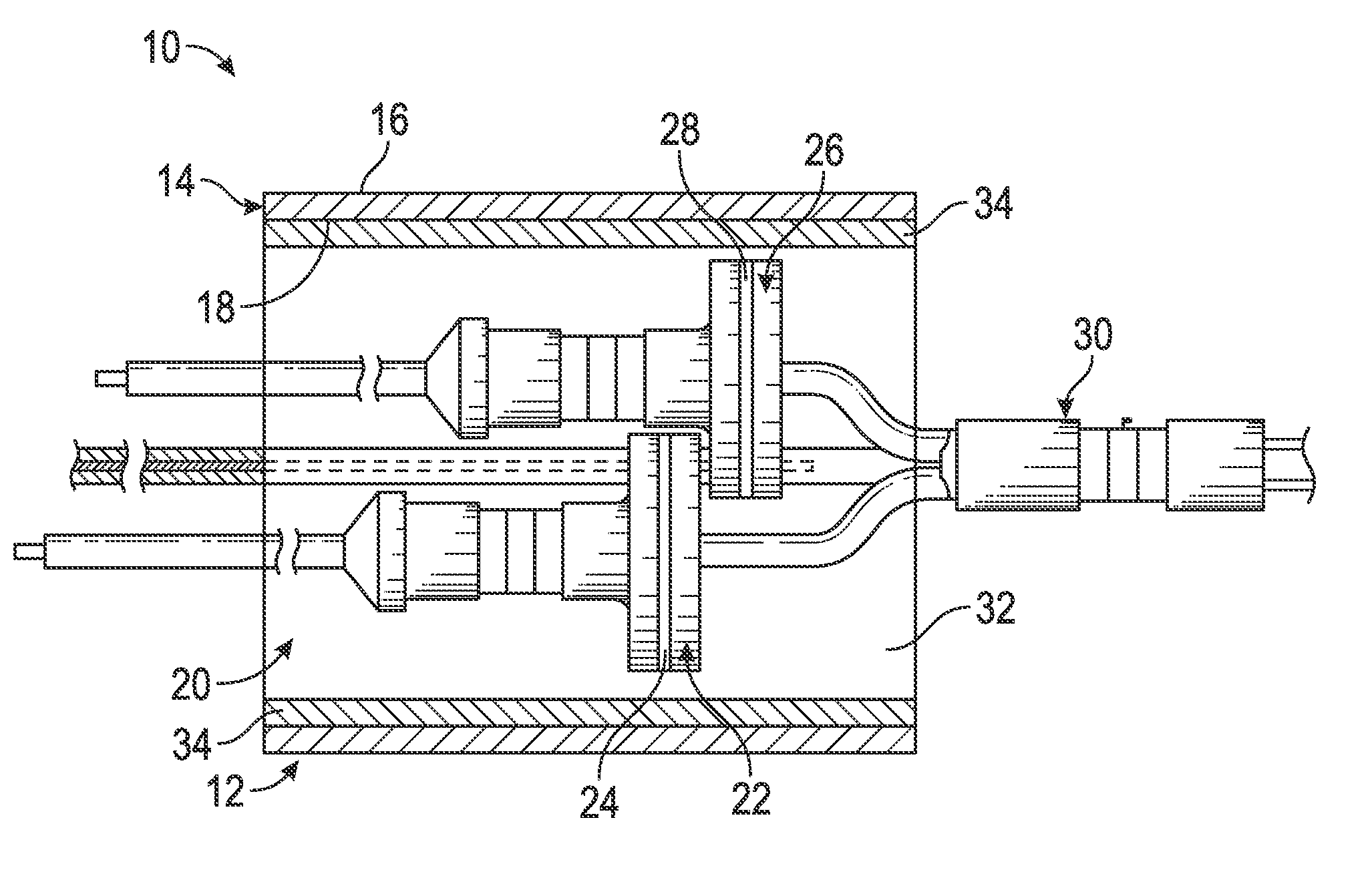 Pneumatic pressure detector for a fire alarm system and method of insulating