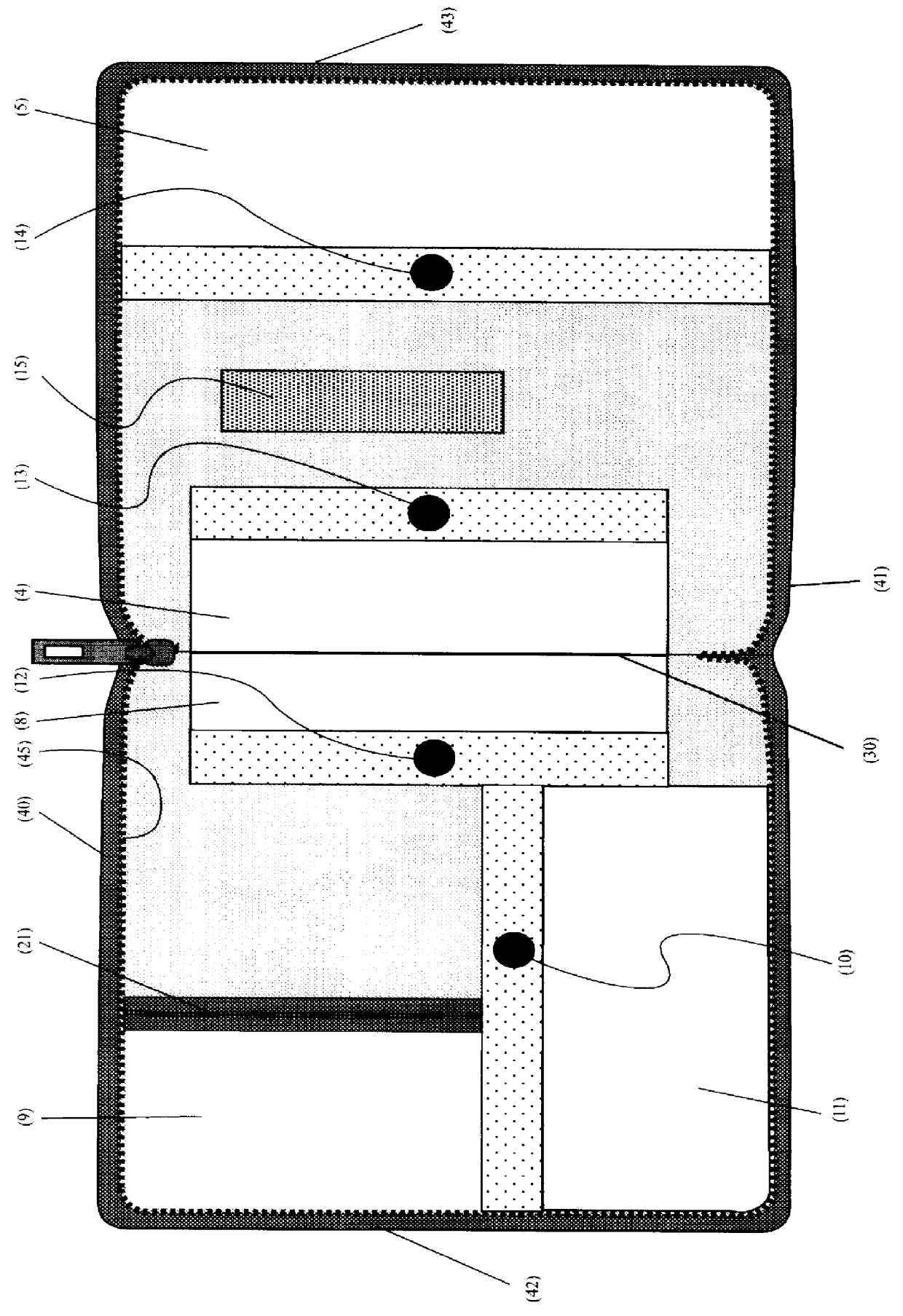 Computer cord storage and dispensing organizer and system