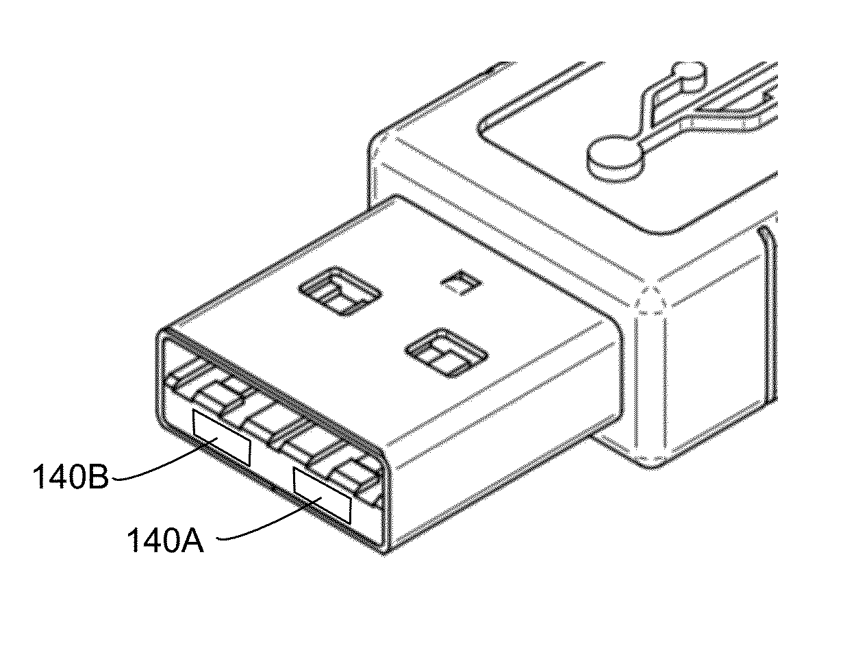 Electrical Connector with Optical Channel