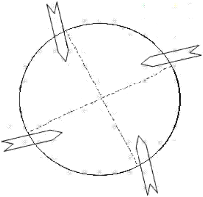 A swirl flash smelting process