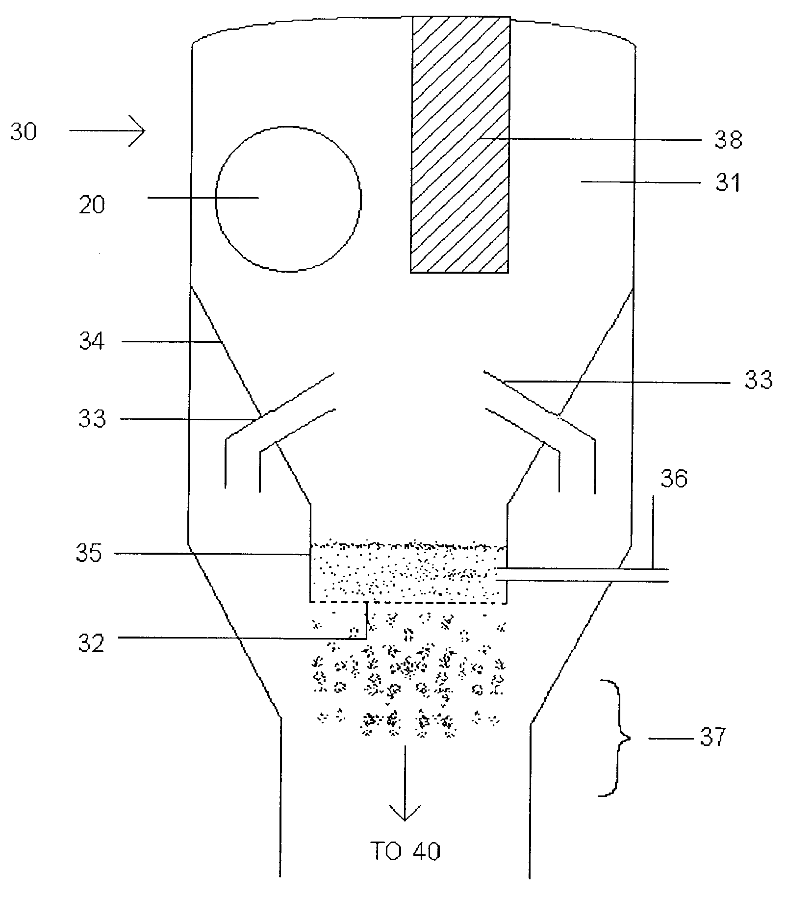 Apparatus and process for downflow fluid catalytic cracking