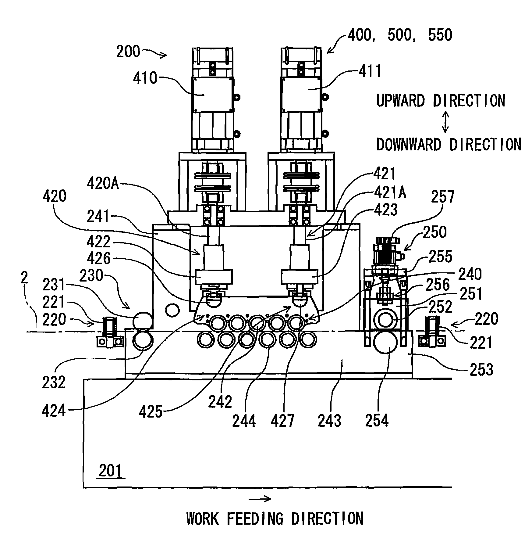 Releasing mechanism and leveling apparatus