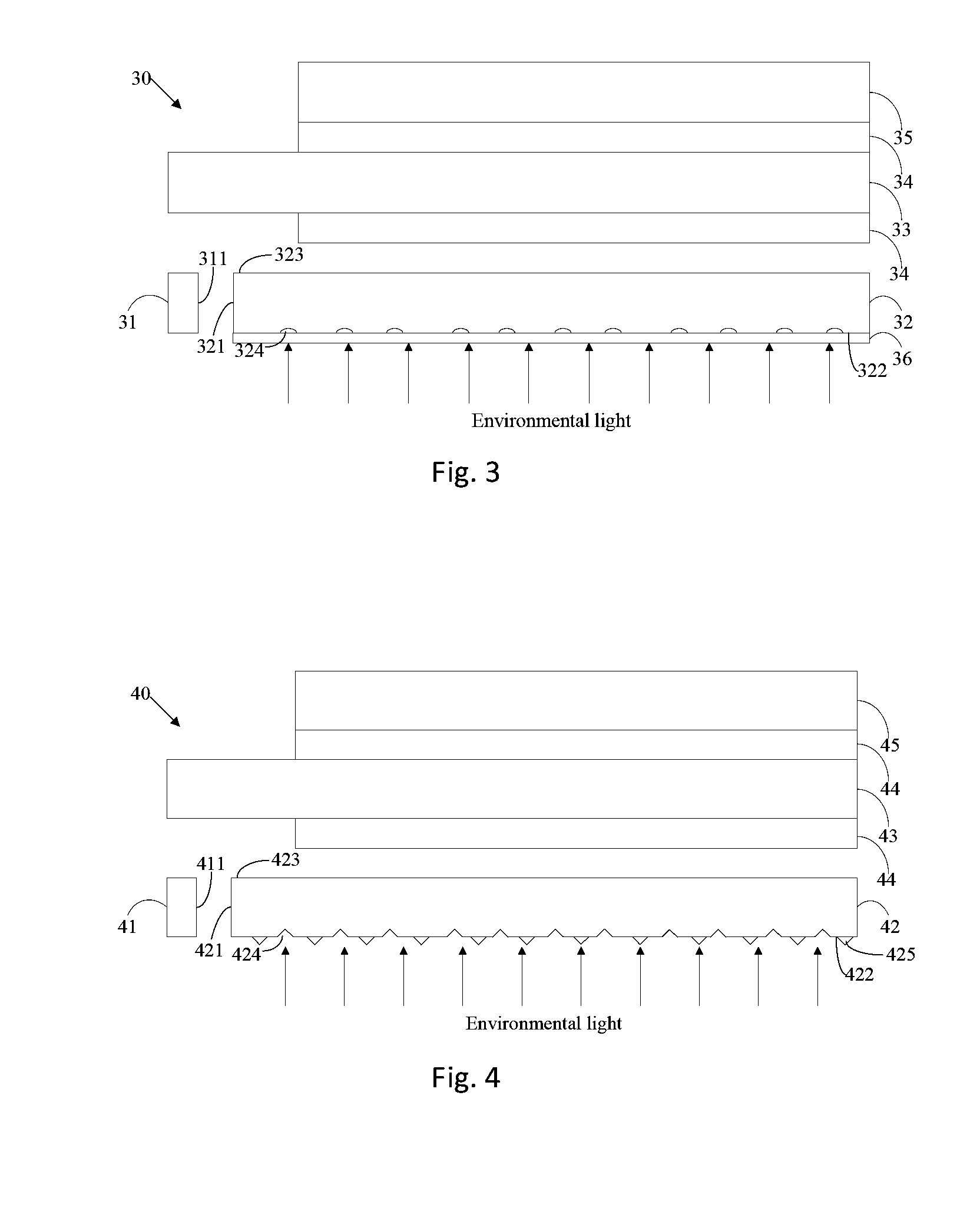 A transparent display device