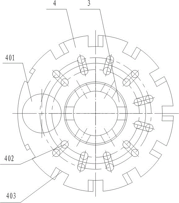 Flat-flame nozzle with automatic ignition and flame detection device
