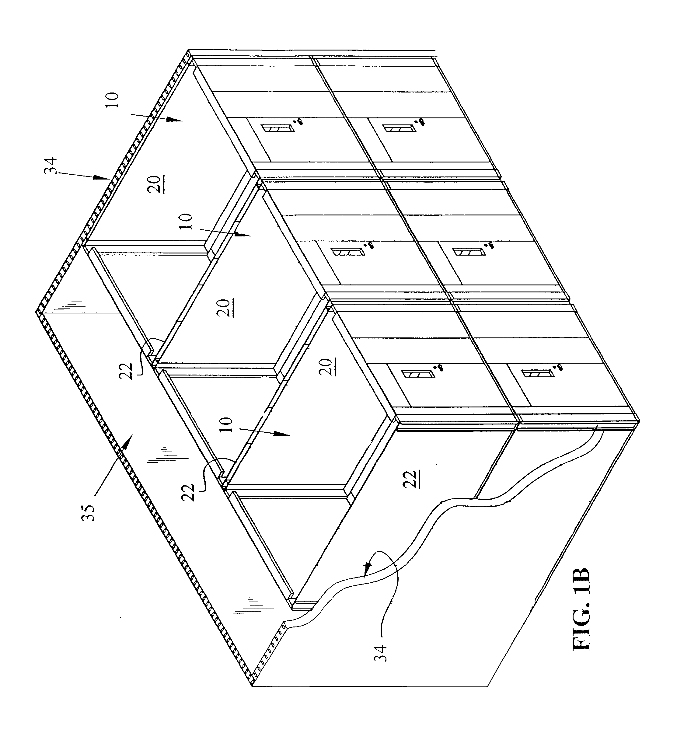 Structures incorporating interlocking wall modules
