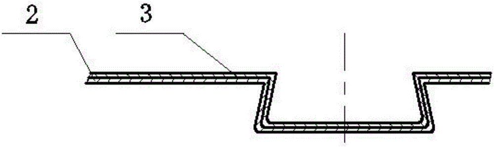 Ultrastrong laser shock based thin plate connecting device and connecting method thereof