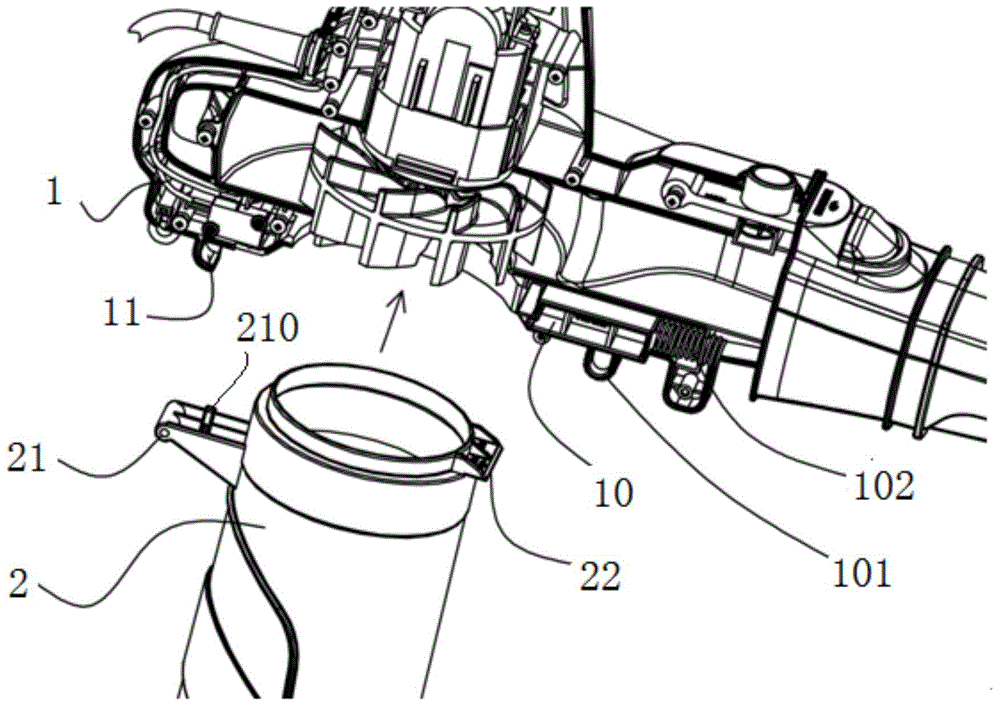 Improved Structure of Air Duct Wheel System of Leaf Blower and Aspirator