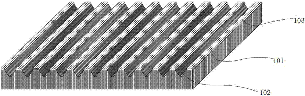 Microwire array optical detector and preparation method thereof