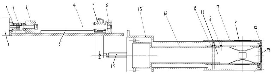 Cryogenic target low temperature adsorption inhibition opening mechanism