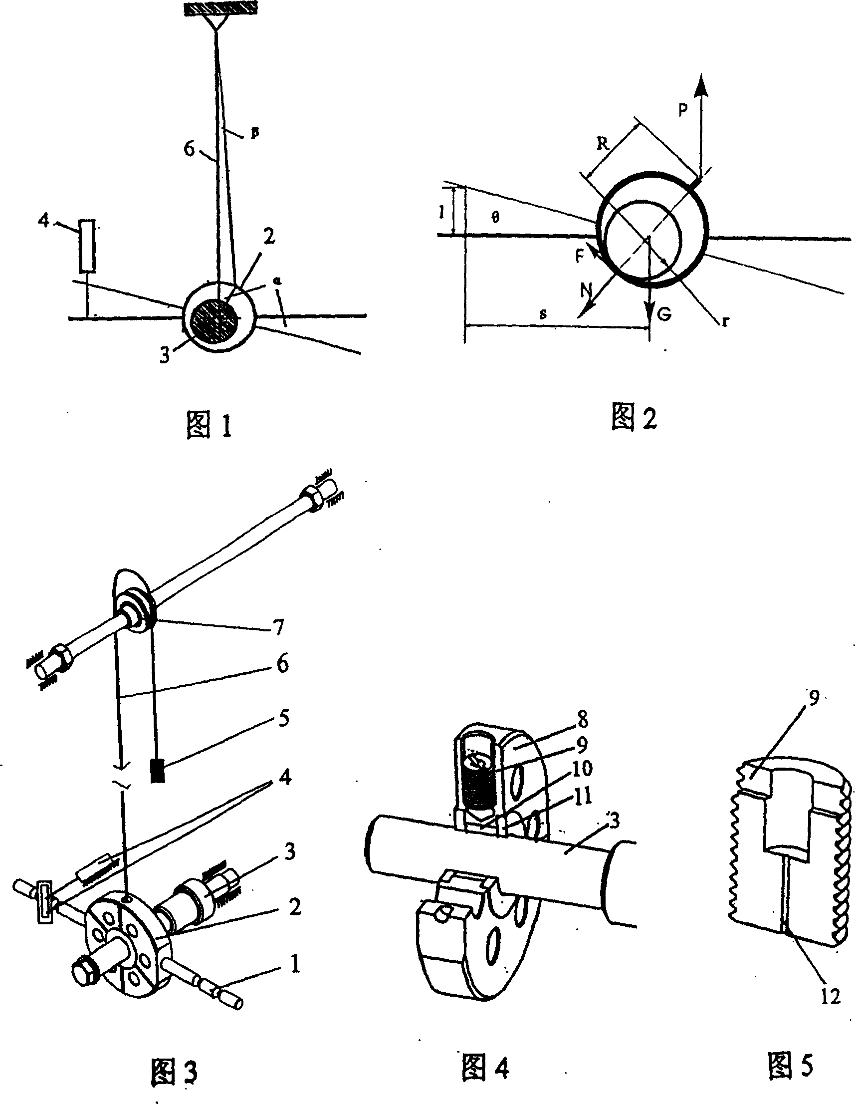 Device for measuring friction force of bearing under tiny load