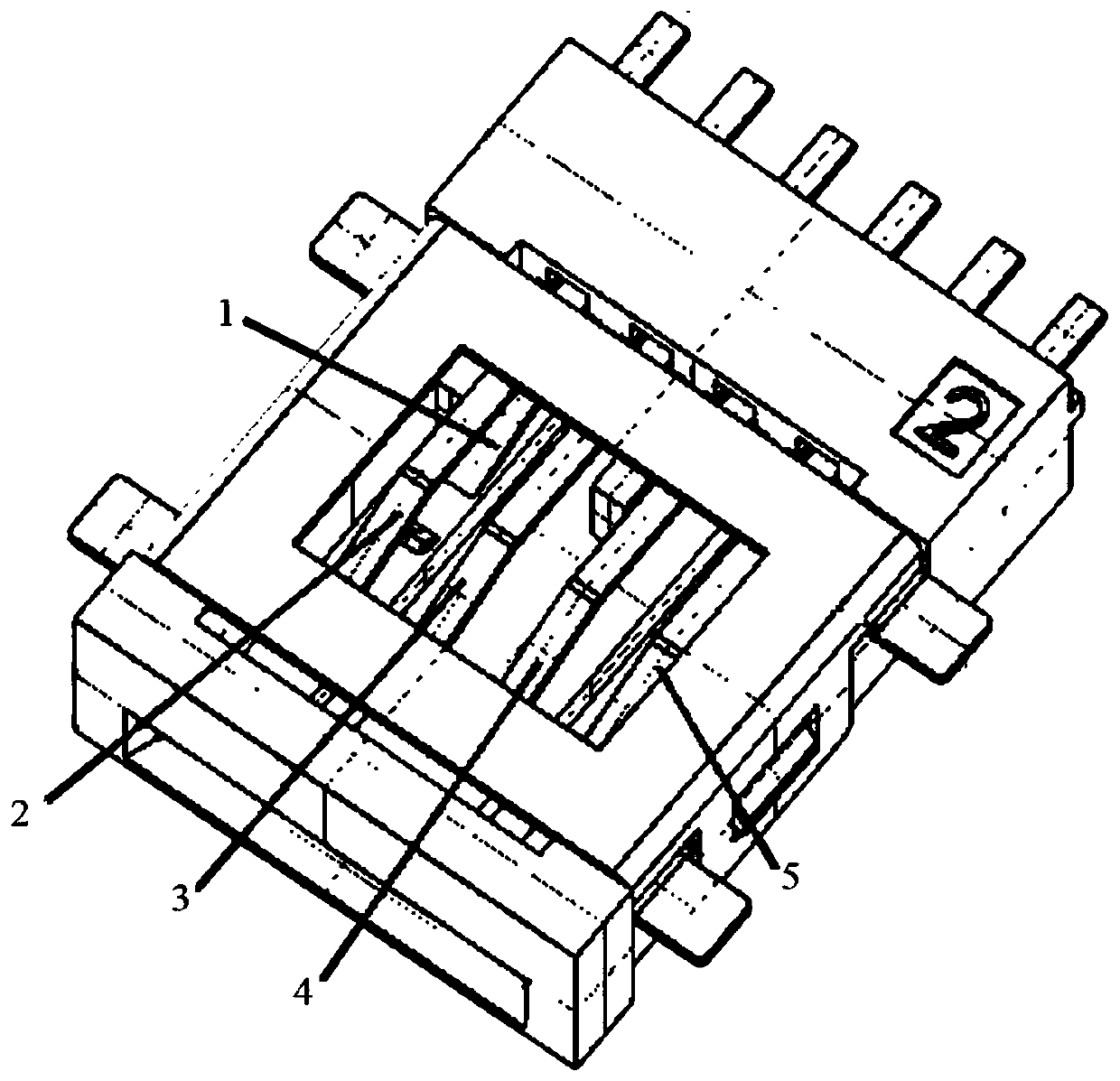 Blood index detection system based on I2C (Inter-Integrated Circuit) communications