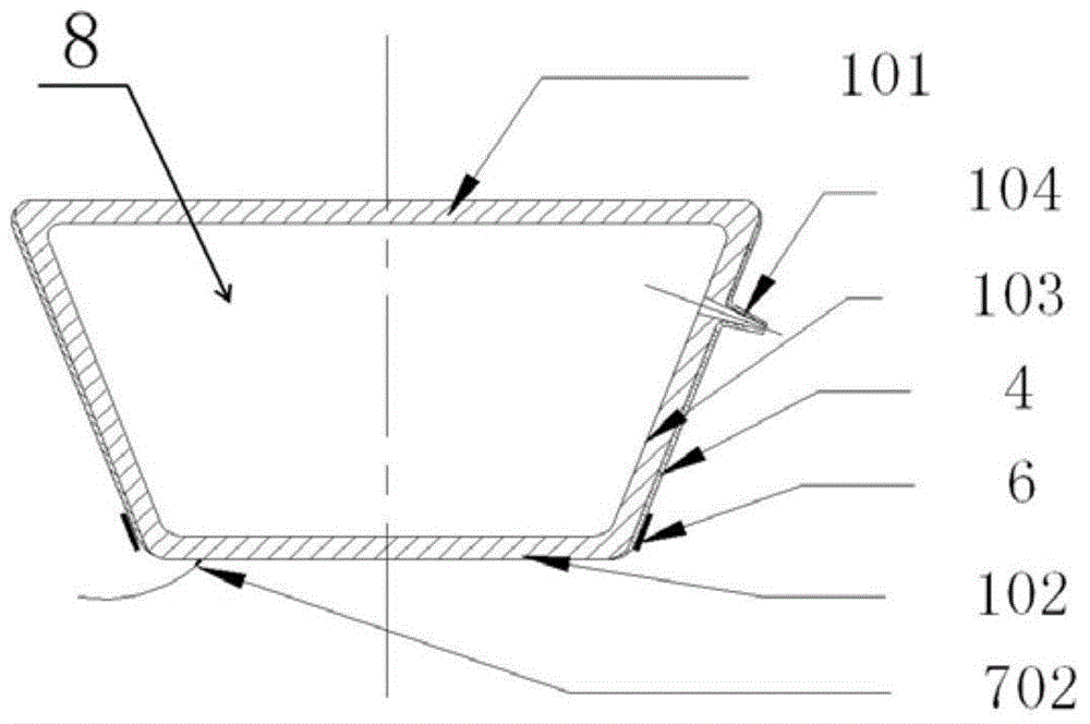 Vacuum glass high and low temperature observation window device with temperature control compensation