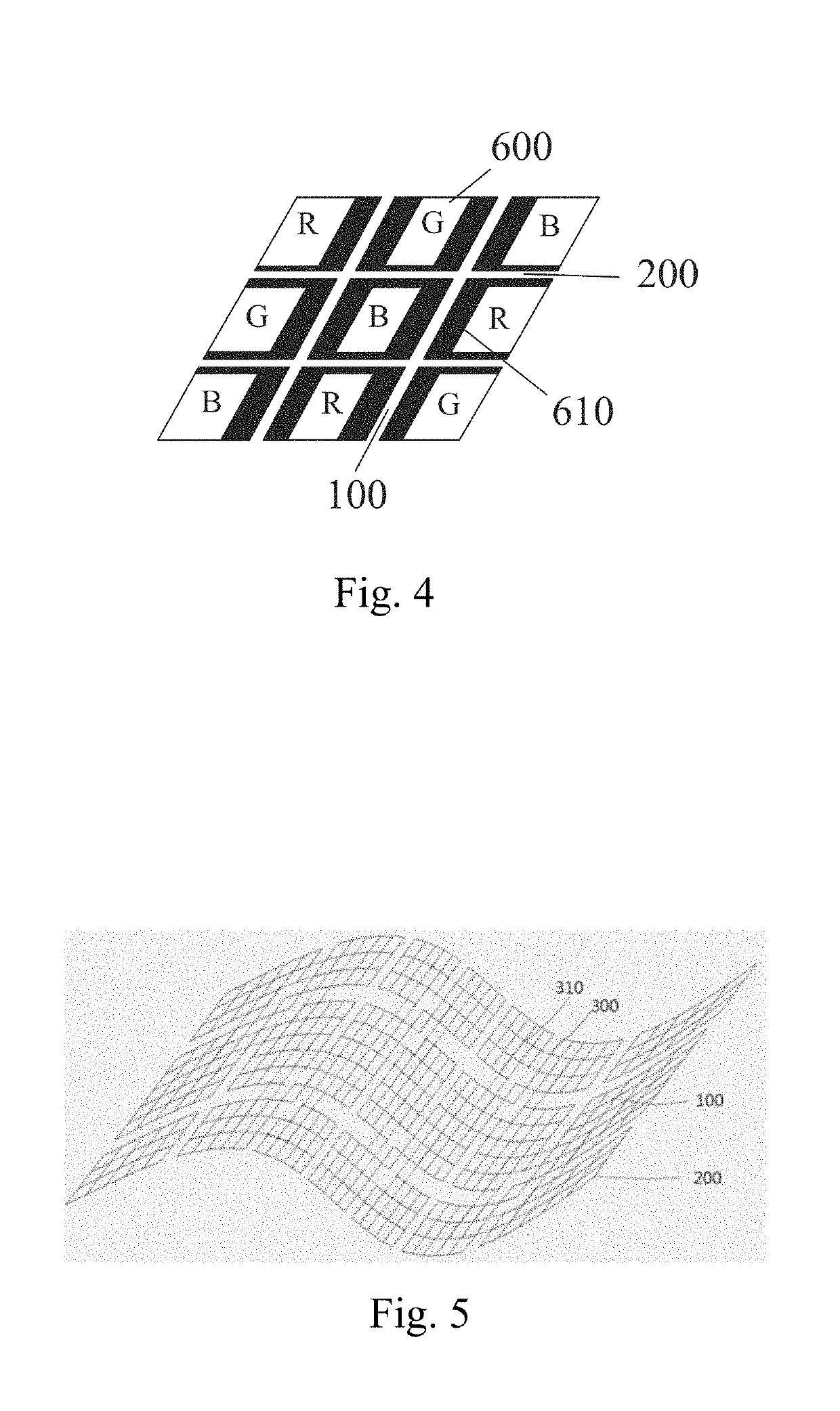 Metal mesh touch display structure and manufacturing method thereof
