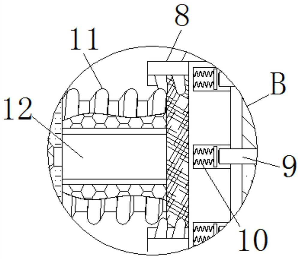 Filter plate disassembly-free automatic cleaning device for flue gas flow measurement