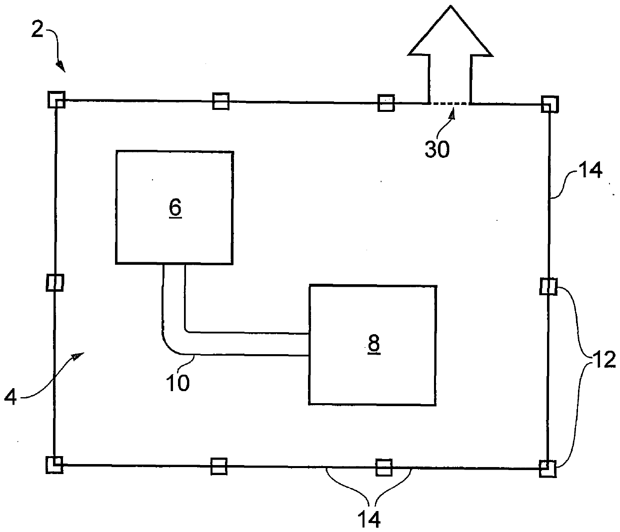 Enclosure system including wire mesh and thin non-porous membrane ...