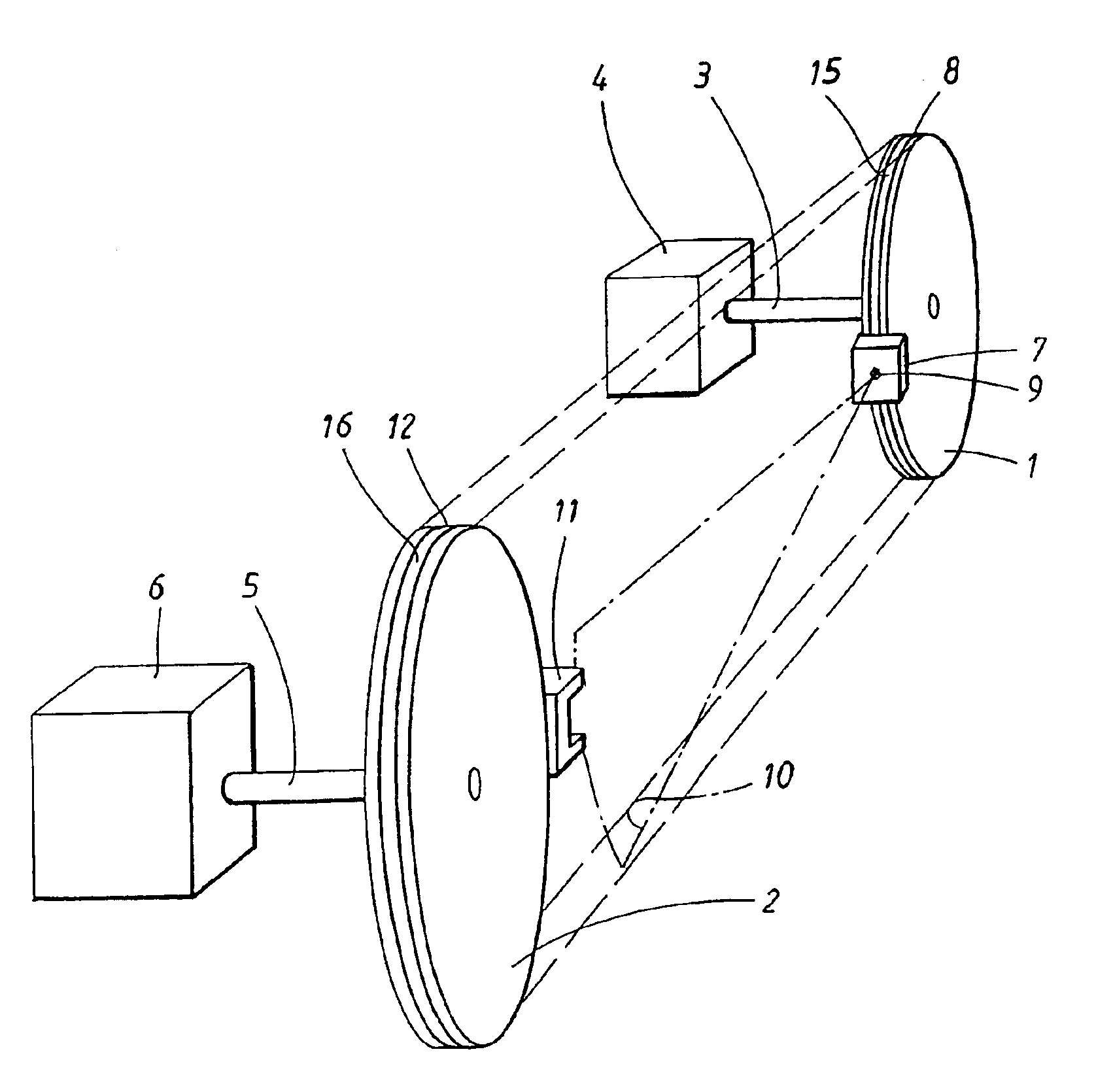 Device and procedure for aligning of components