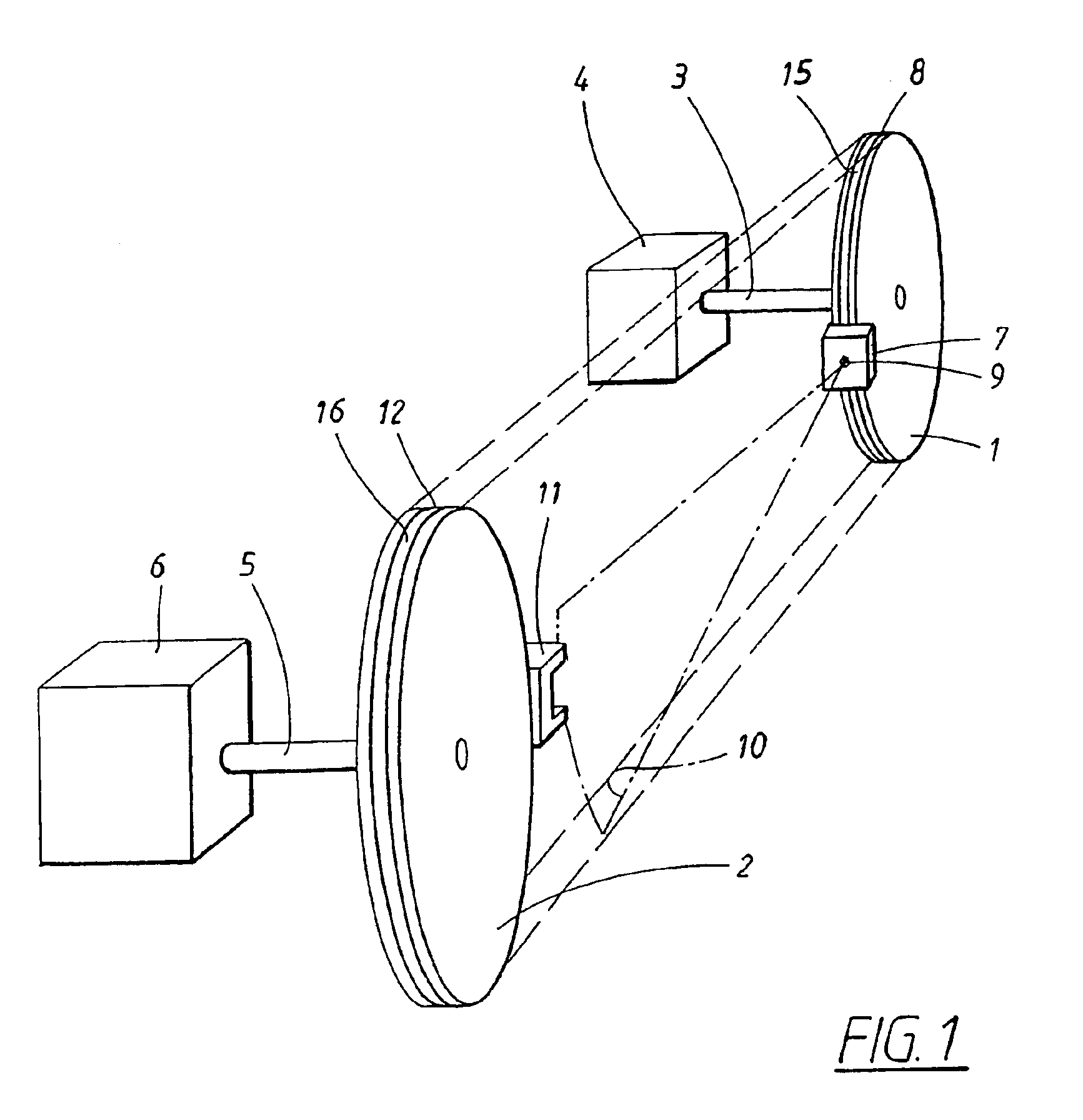 Device and procedure for aligning of components