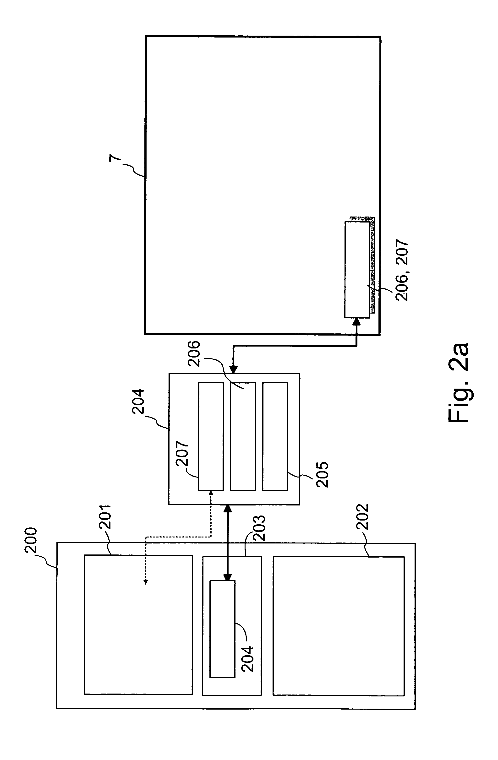 Method and a system for image processing, a device, and an image record