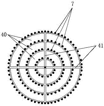 Steel wire bundle anchor rod and construction method thereof for reinforcing weak surrounding rock