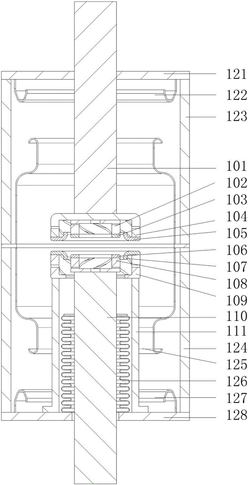 Contact with fixed fracture and having short-circuit current breaking capability and vacuum arc extinguishing chamber