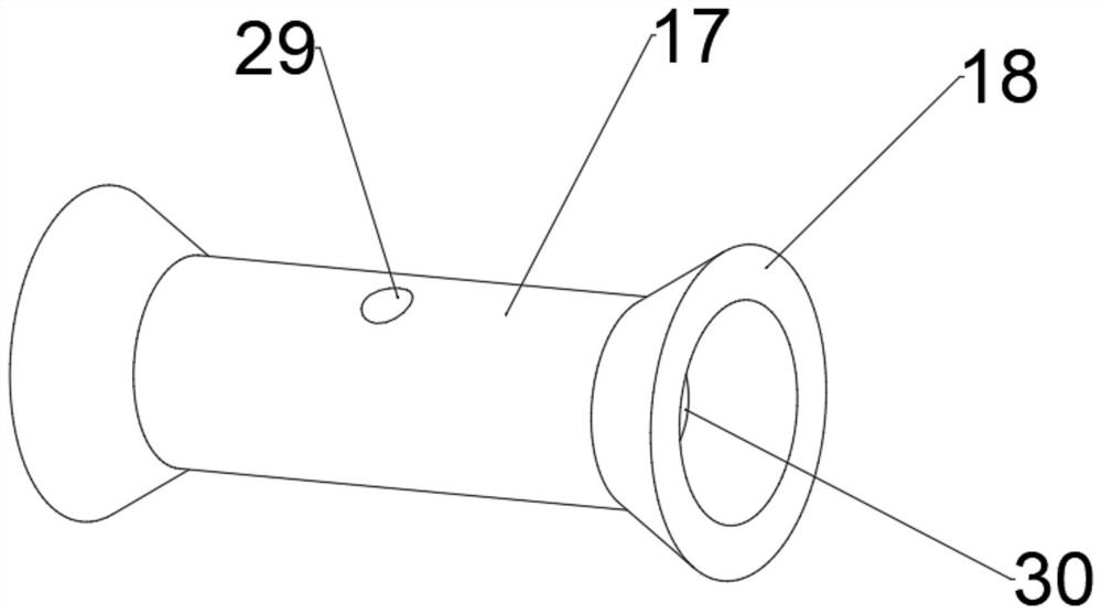 Yarn guiding device for textile