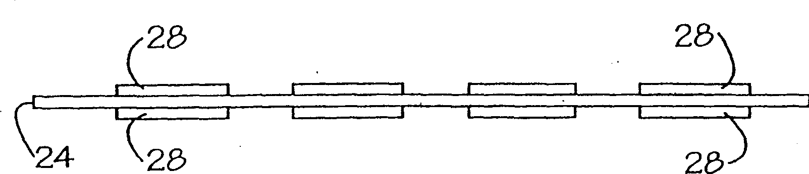 High capacity memory module with built-in high speed bus terminations