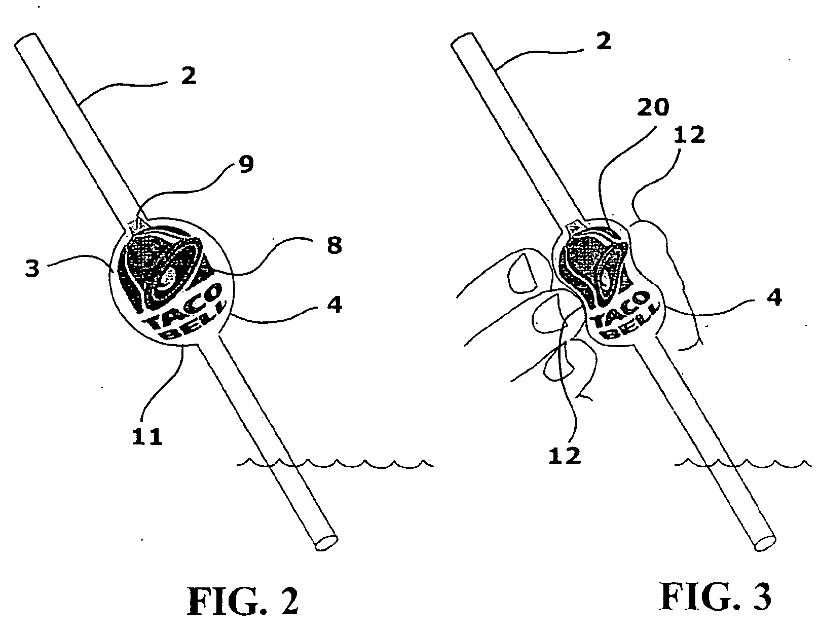 Novelty pump straw with combined display area and prize delivery system