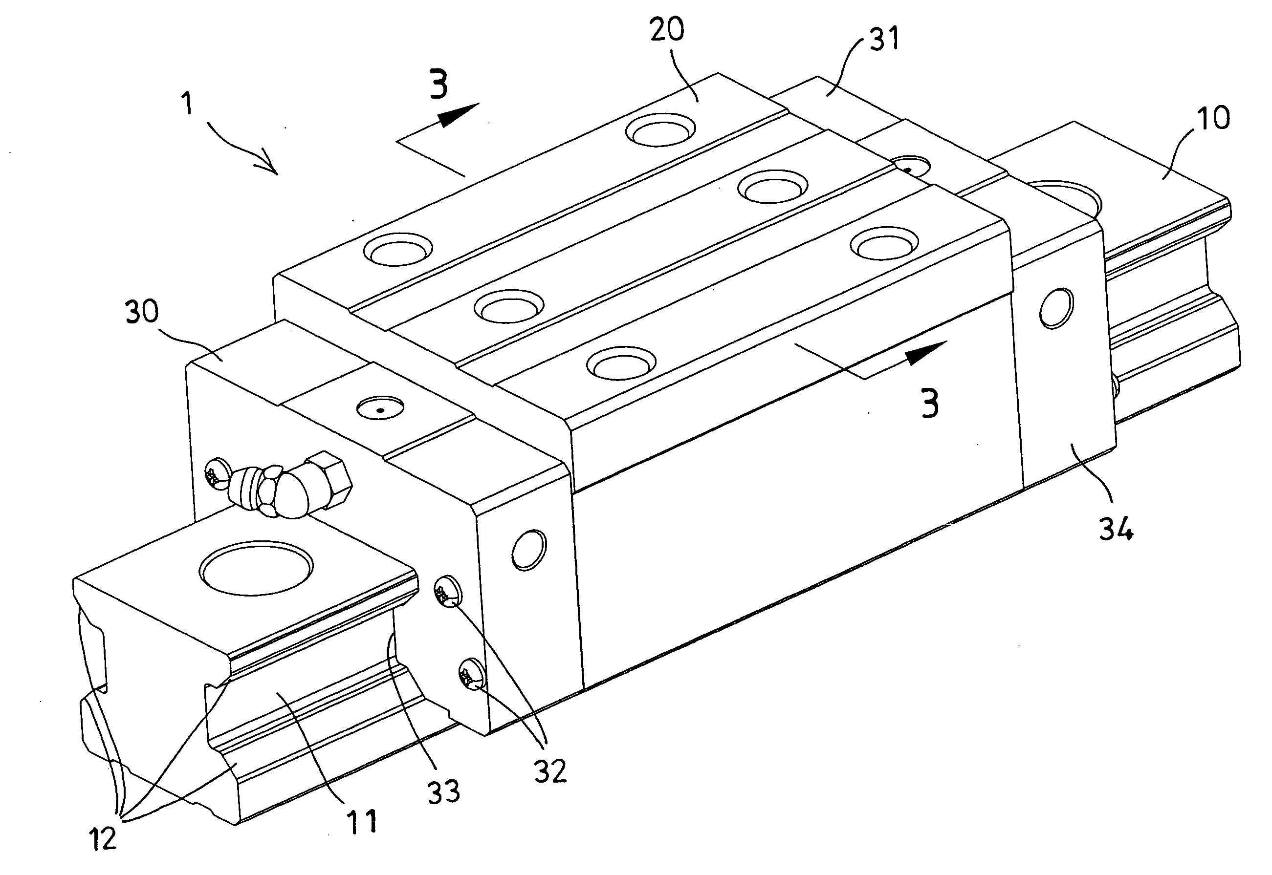 Linear motion guide apparatus
