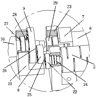 In situ tester for mechanical properties of small torsional fatigue materials with controllable magnetic field strength