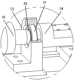 In situ tester for mechanical properties of small torsional fatigue materials with controllable magnetic field strength