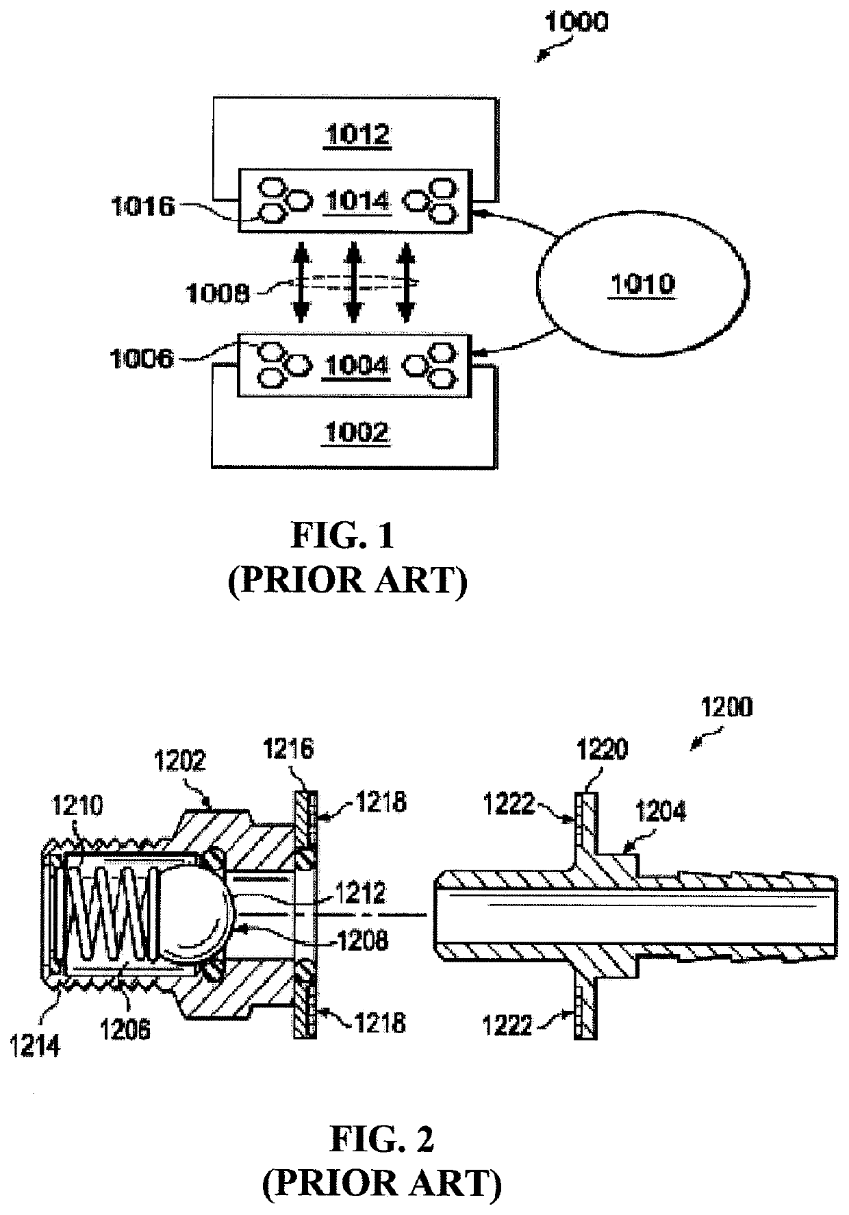 Filter interconnect utilizing correlated magnetic actuation for downstream system function
