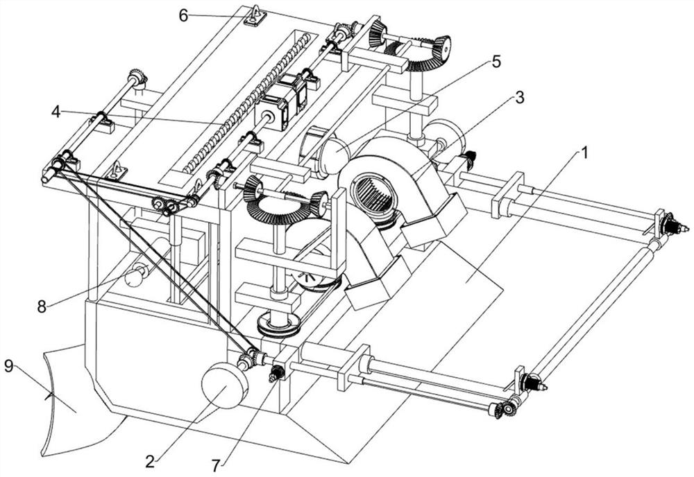 Pond cleaning apparatus for breeding industry