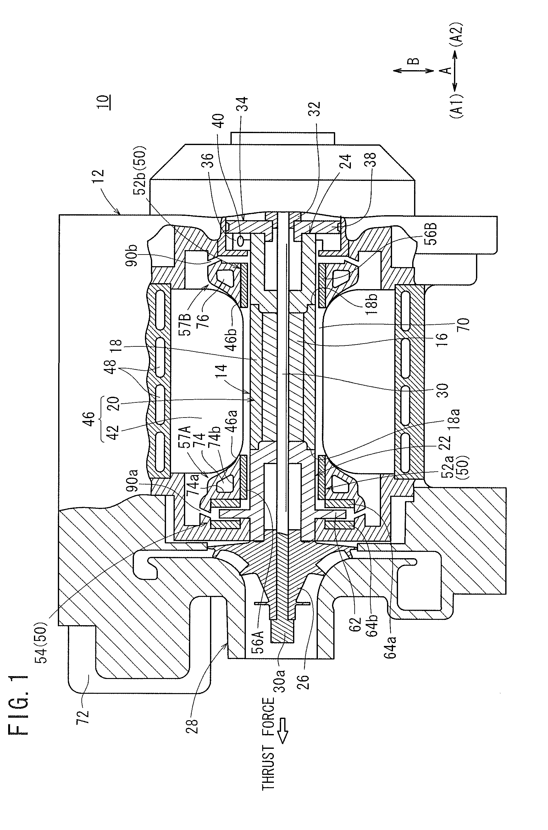 Motor-driven centrifugal compressor
