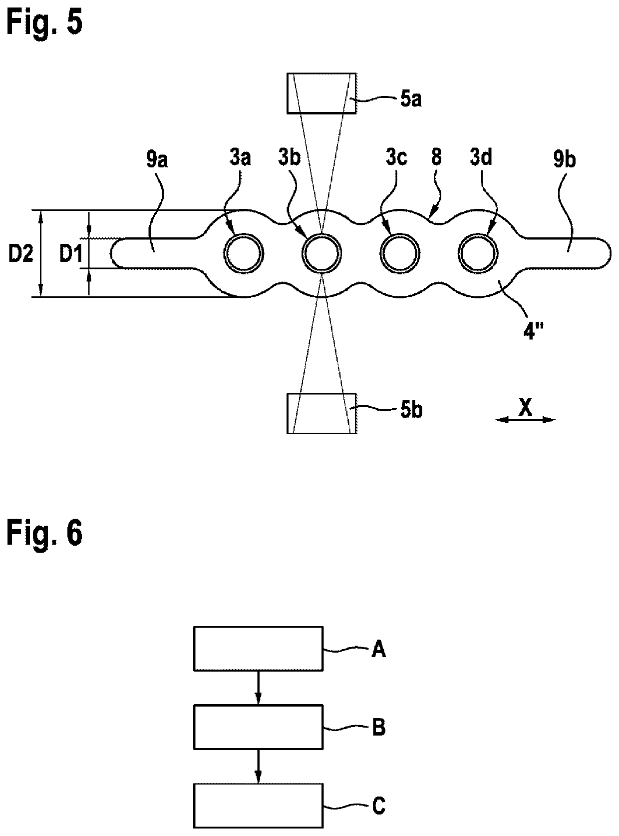 Method and apparatus for producing a plug-through connection of a plurality of cables or hoses through a plastic component