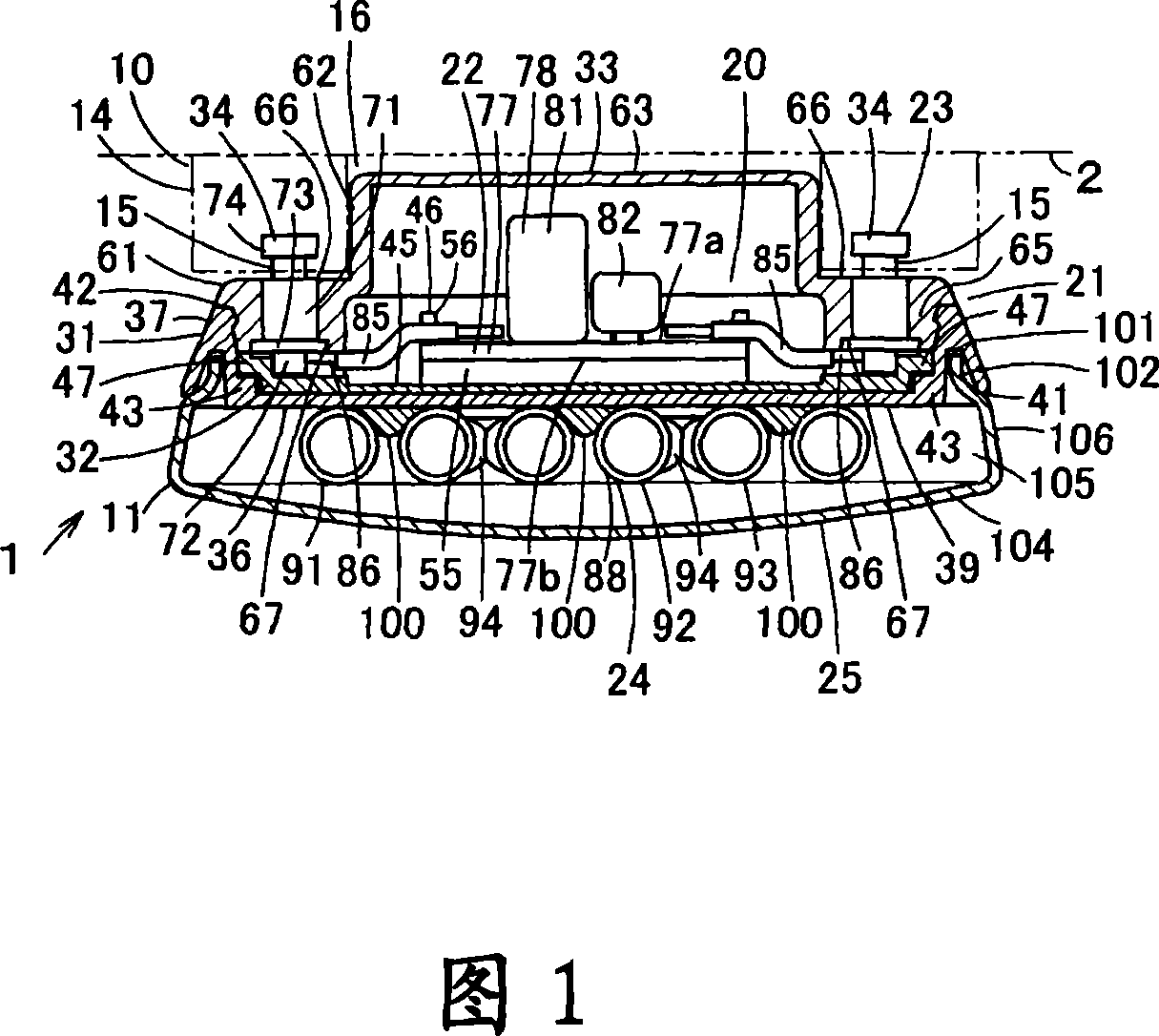 Discharge lamp device and illumination instrument