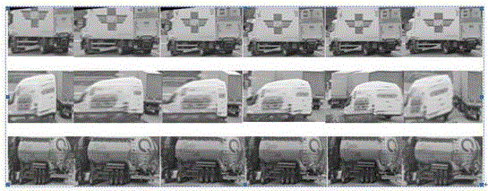 Method for re-identifying vehicles in sequence images of monitoring video