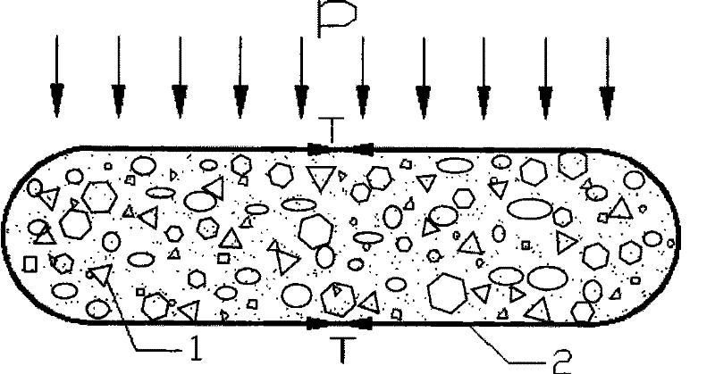 Solid waste earthwork bag and application method thereof