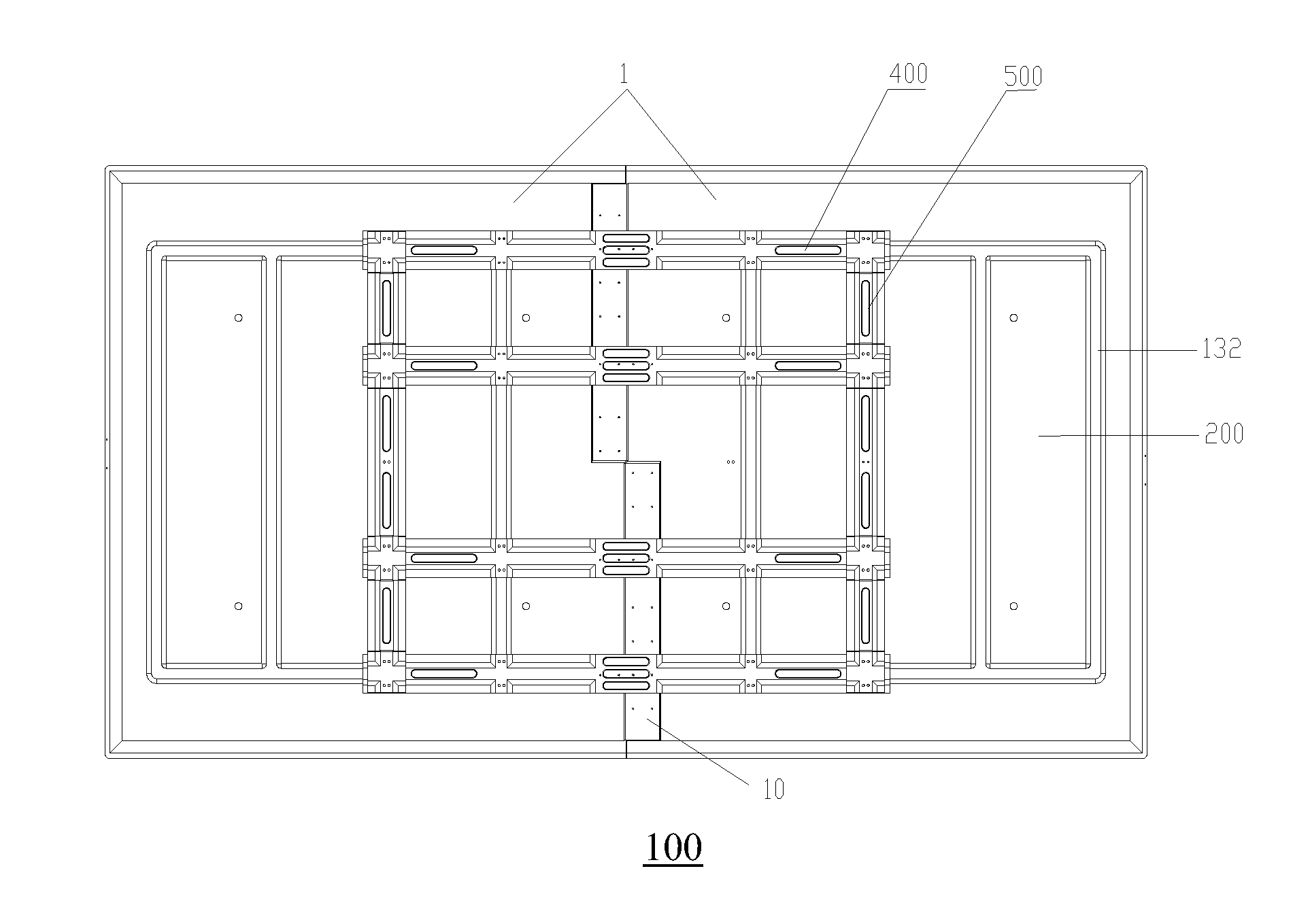 Splicing backplane for backlight module and backlight module employing same