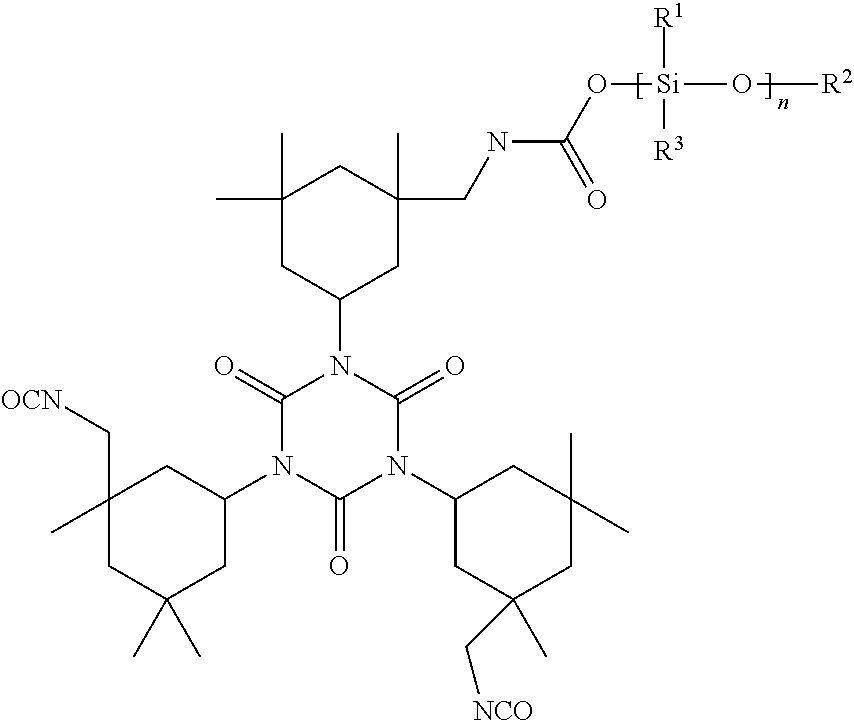 Polysiloxane Modified Polyisocyanates for Use in Coatings