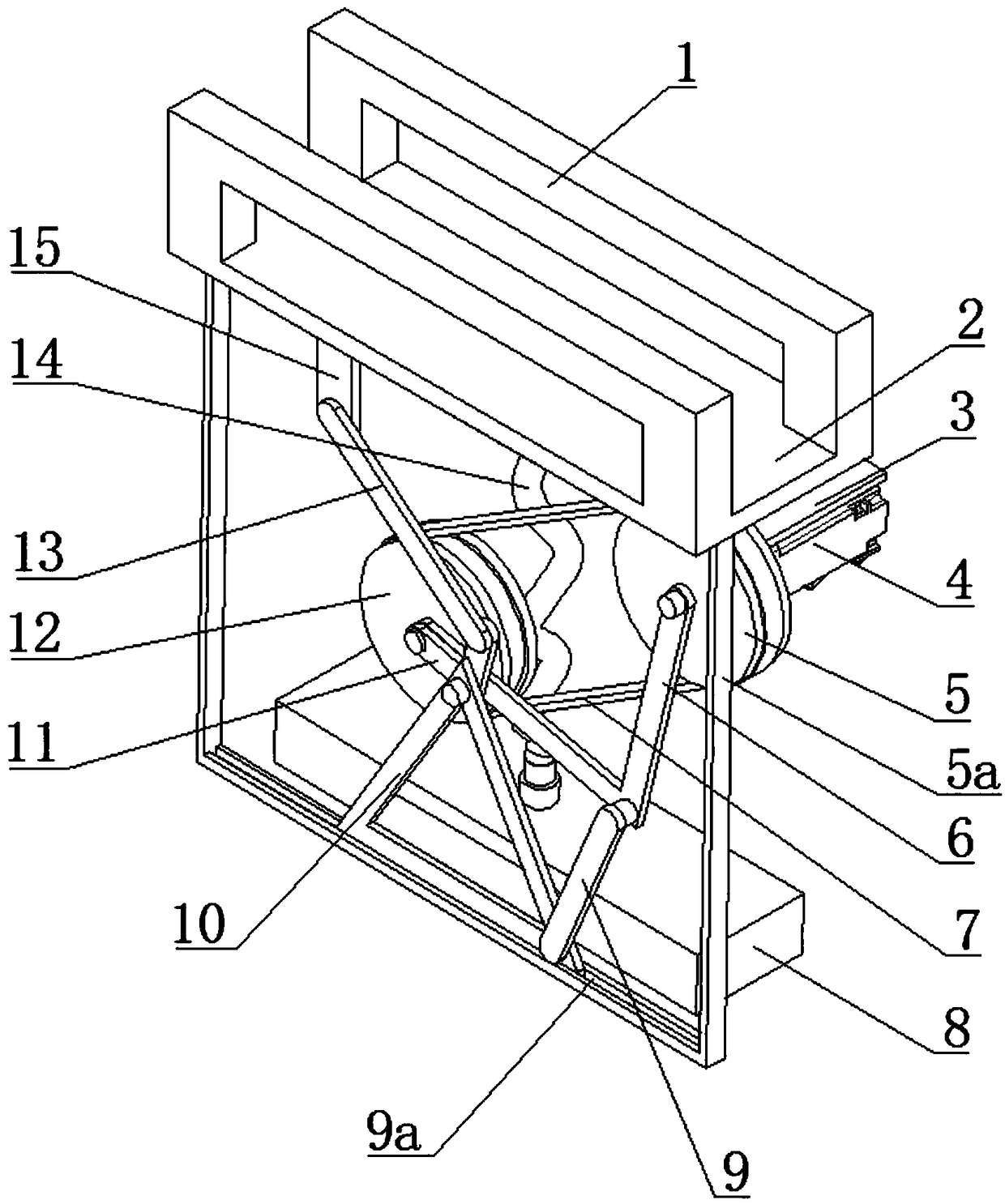 Cold-chain logistics transport box cleaning equipment and cleaning method