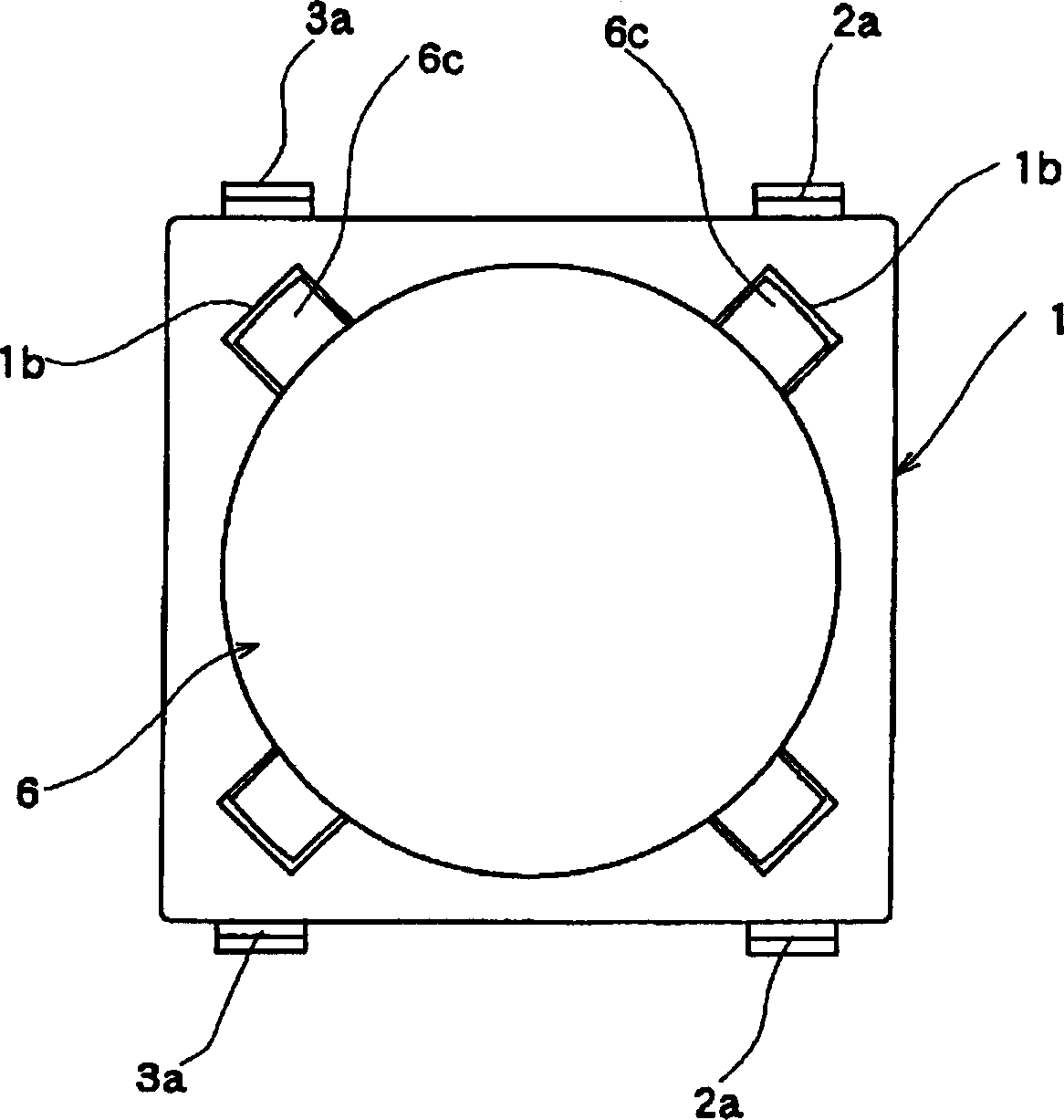 Turnover spring for button switch and button switch using the same