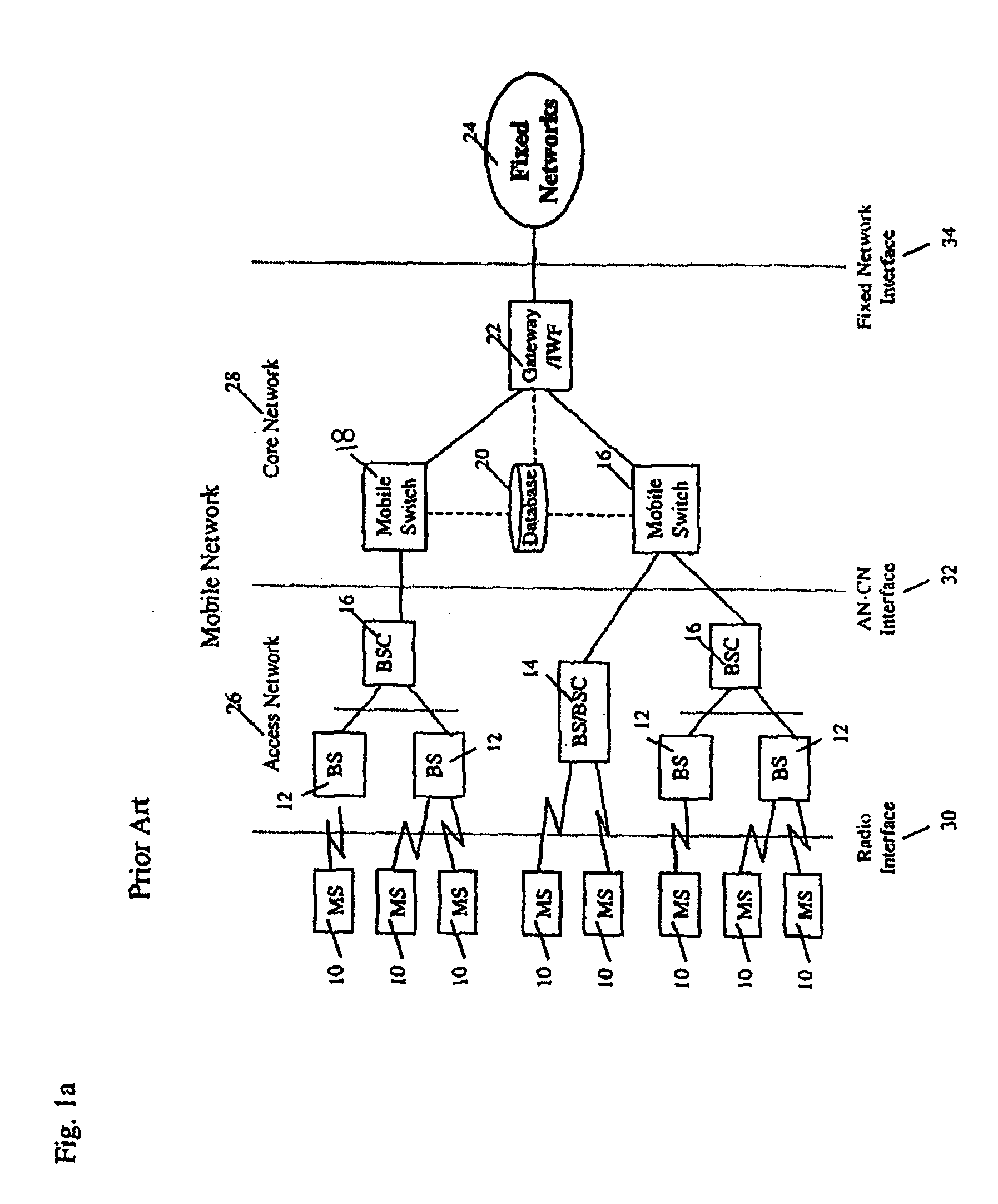 Apparatus and system to provide wireless data services through a wireless access integrated node