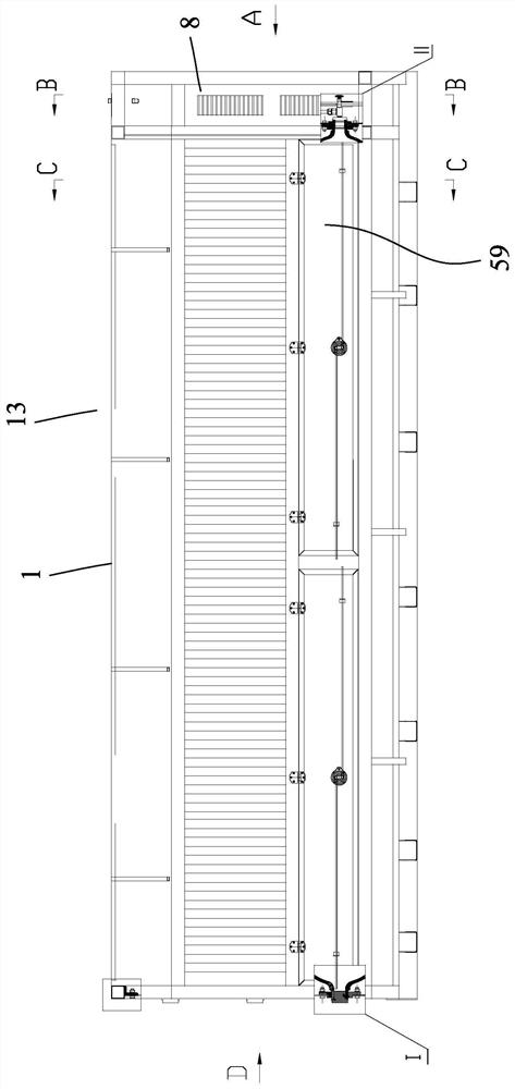 Winding gas cylinder tube bundle type container and long tube trailer for highway-railway combined transportation