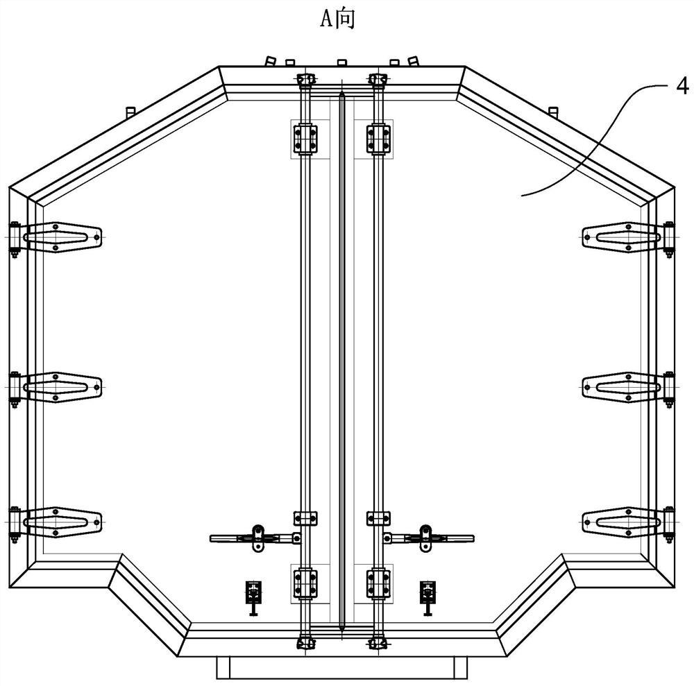 Winding gas cylinder tube bundle type container and long tube trailer for highway-railway combined transportation