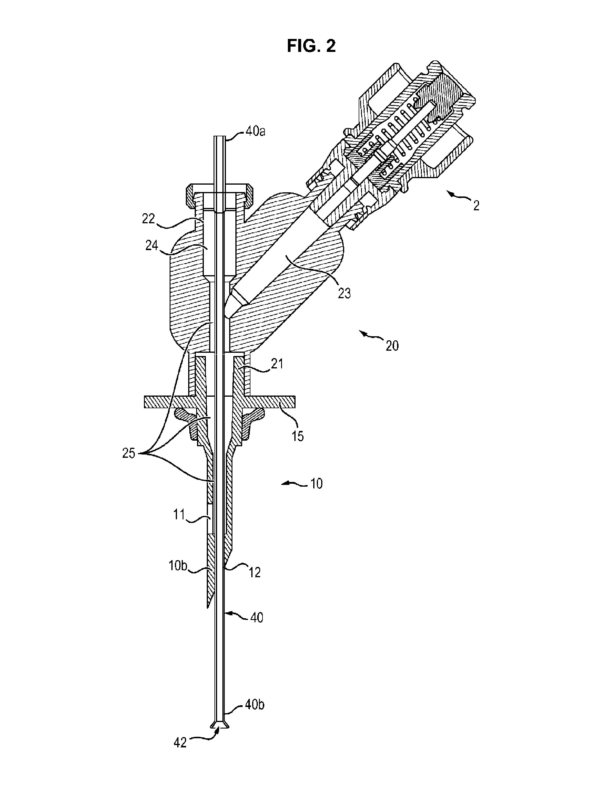 Device for interfacing a vial to be perforated