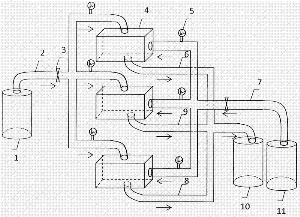 Preparation method for preparing nylon porous material on large scale