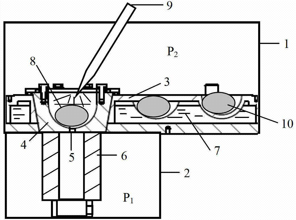 Preparation method for metal alloy test rod