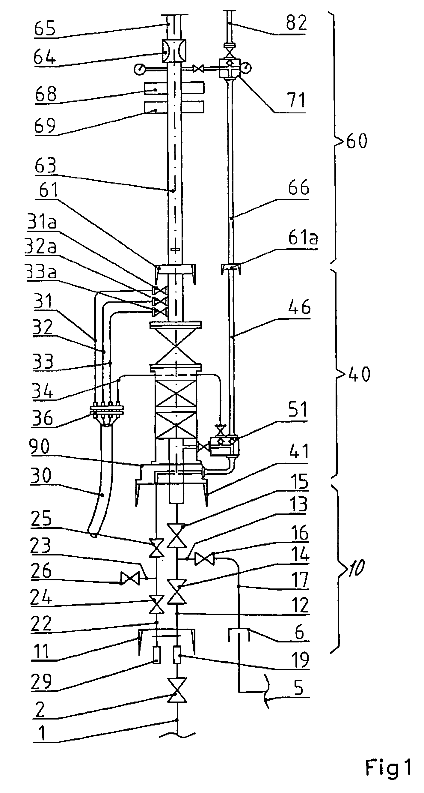Subsea lubricator device and methods of circulating fluids in a subsea lubricator