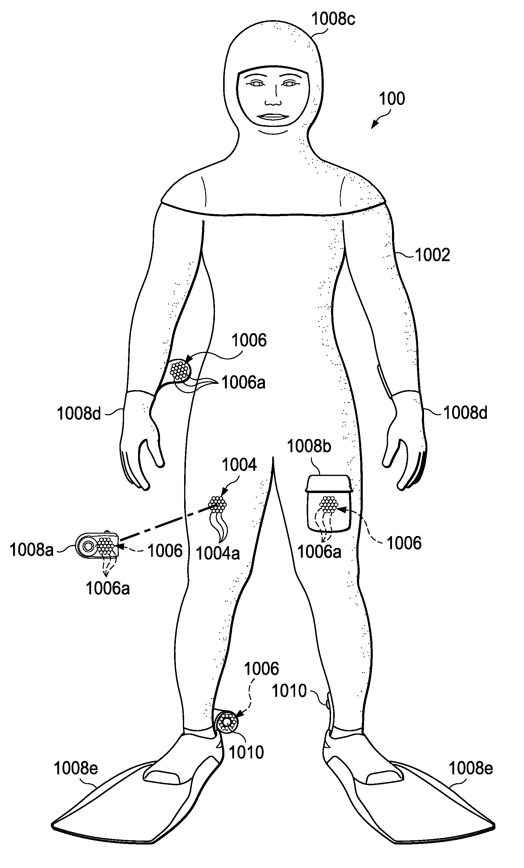 Correlated magnetic suit and method for using the correlated magnetic suit