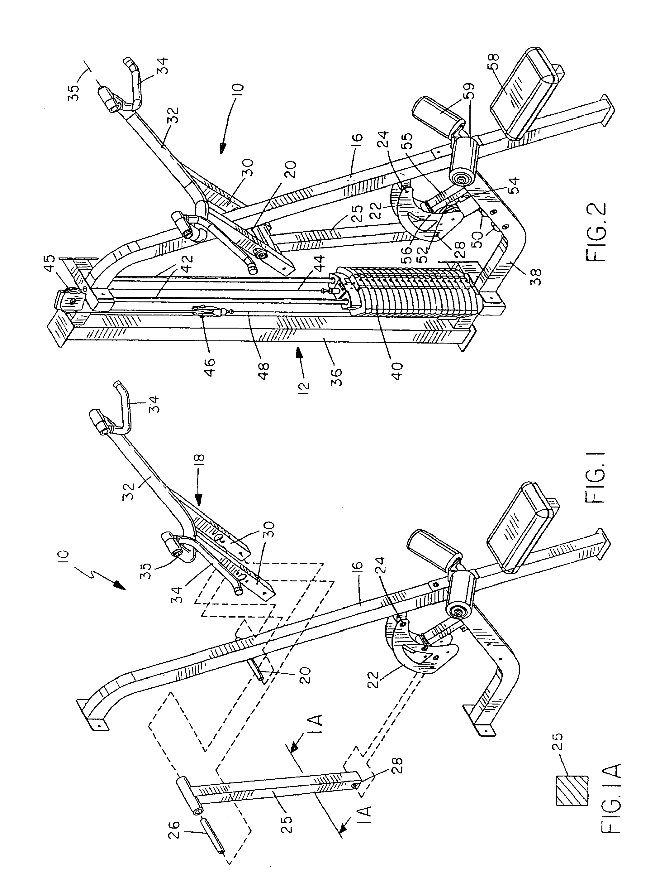 Exercise arm apparatus with pivotal linkage system